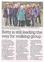 Betty's walk 5 Apr 2017